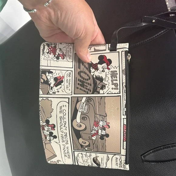 Disney X Kate Spade New York Minnie Mouse Tote Bag - Picture 3 of 5